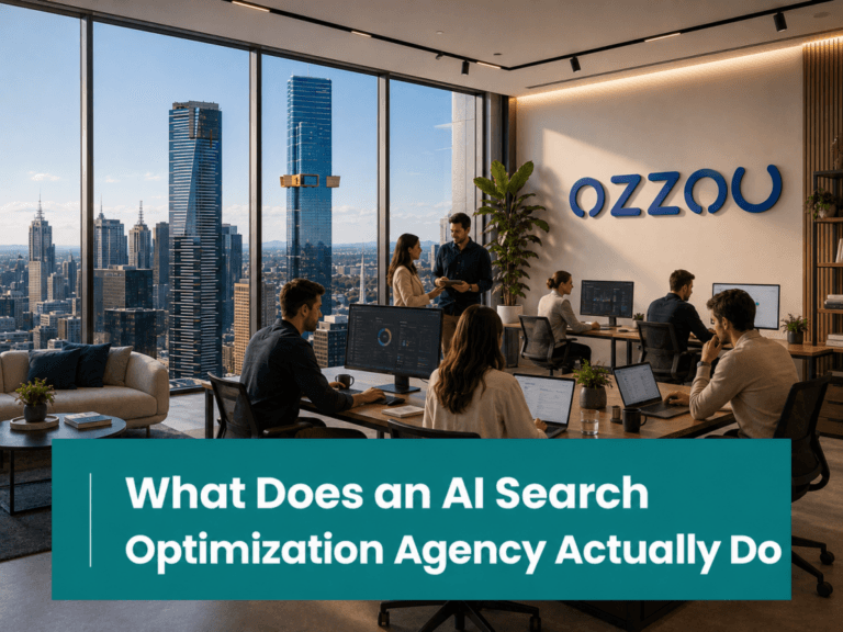 What Does an AI Search Optimization Agency Actually Do?