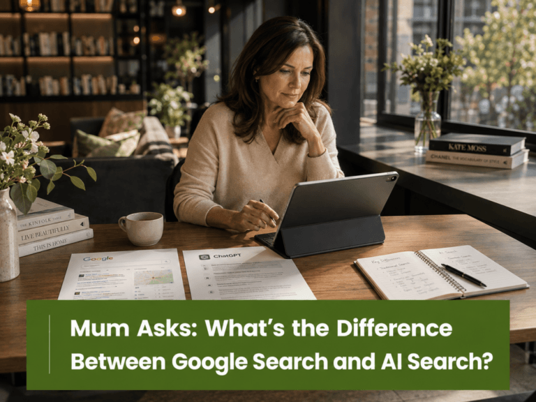 Mum Asks: What’s the Difference Between Google Search and AI Search?