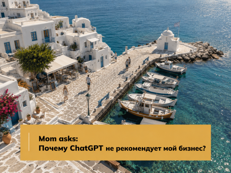 Mom asks: Почему ChatGPT не рекомендует мой бизнес?