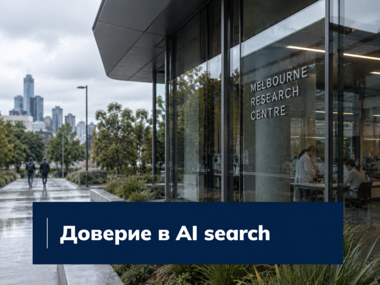 Доверие в AI search