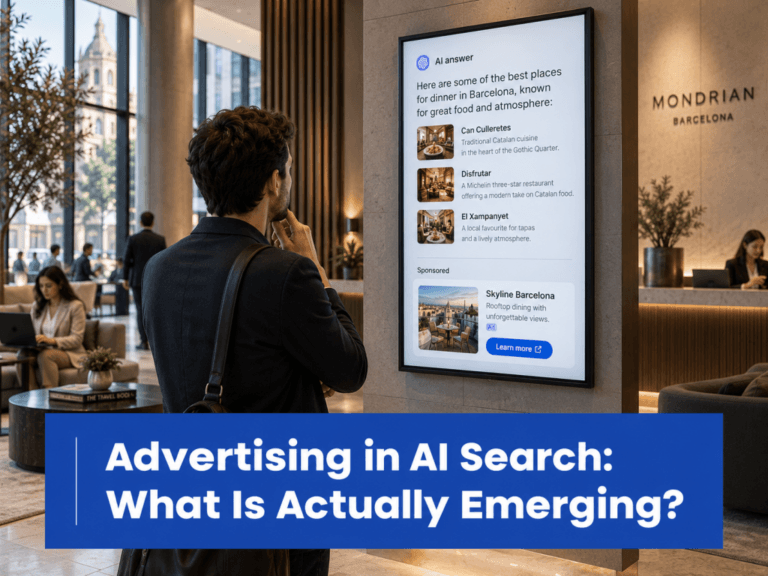 Advertising in AI Search: What Is Actually Emerging?